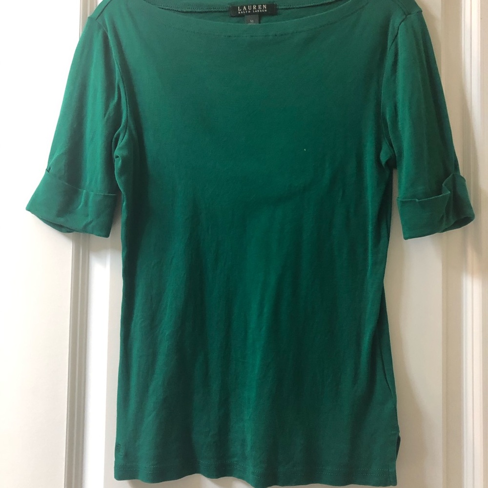 Lauren Ralph Lauren Shirt -Emerald Green